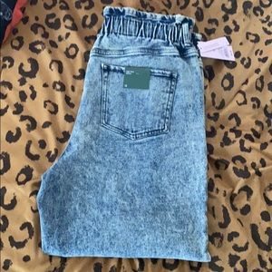 WildFable denim Jean w scrunch waist